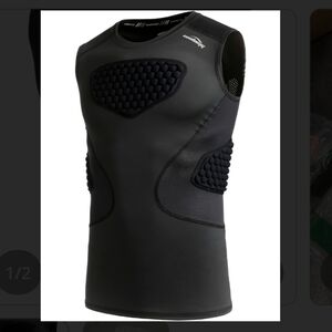 Cabasse Youth Baseball Chest Protector Size XS Rib Guard Black